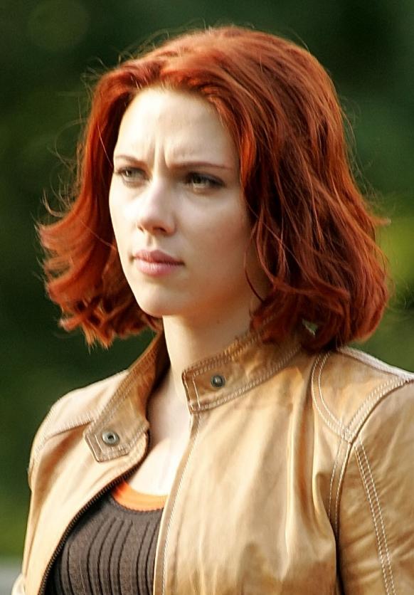 Scarlett Johansson, Red Hair