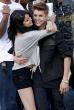 Selena and Justin Hug