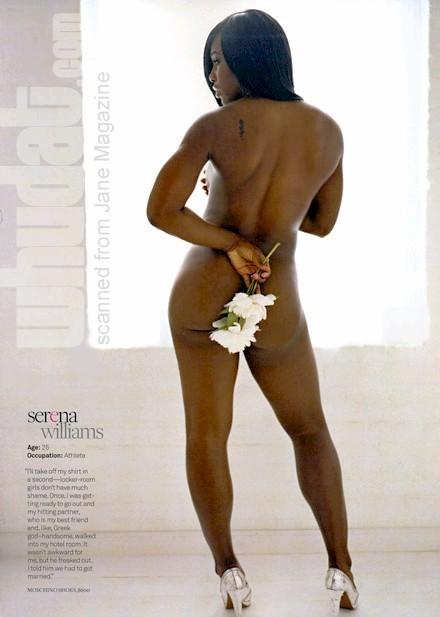 You'll see Serena Williams nude in Jane magazine next month