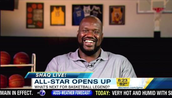 Shaquille O'Neal on GMA