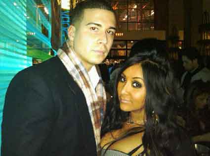 Snooki and Vinny from Jersey Shore. These two are awesome.