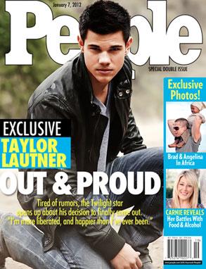 Taylor Lautner Fake Cover