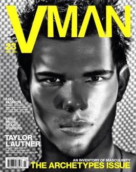 Taylor Lautner VMAN Cover