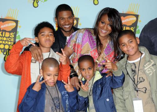 Usher and Family