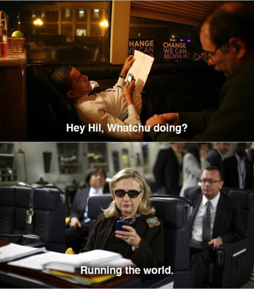 What's Up Hillary?