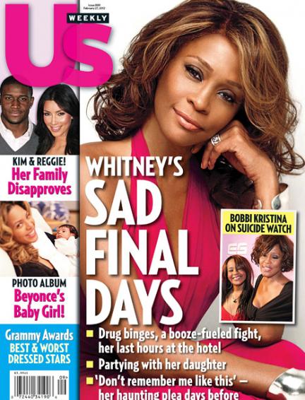 Whitney Houston Us Weekly Cover