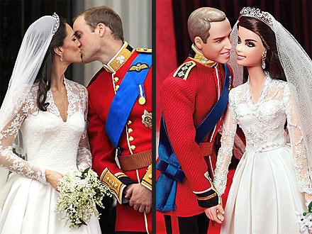 William and Kate Barbies