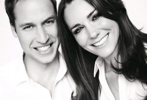 William and Kate Wedding Portrait