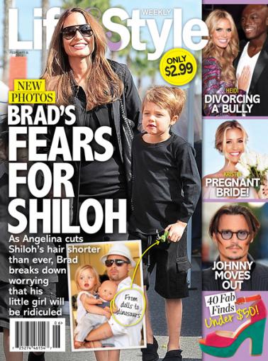 Brad Pitt: So Worried About Shiloh Being Bullied! » Celeb News