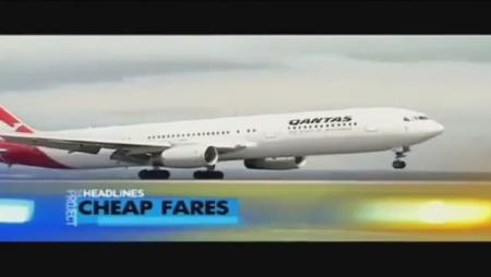 Australian News Anchor Mispronounces Qantas