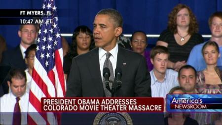 Barack Obama Addresses Colorado Shooting