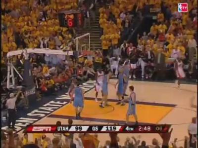 Baron Davis Dunks on Kirilenko