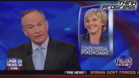 Bill O'Reilly Argues in Favor of Ellen, Company Rights