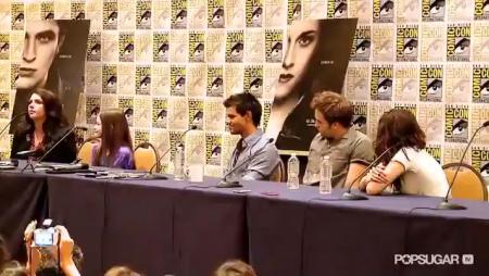 Breaking Dawn Cast at Comic-Con