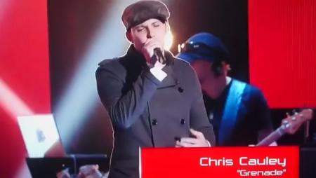 Chris Cauley - Grenade (The Voice Audition)