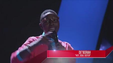 De'Borah - Hey, Soul Sister (The Voice Blind Audition)