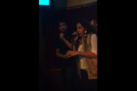 Drake and Dee Sing Karaoke
