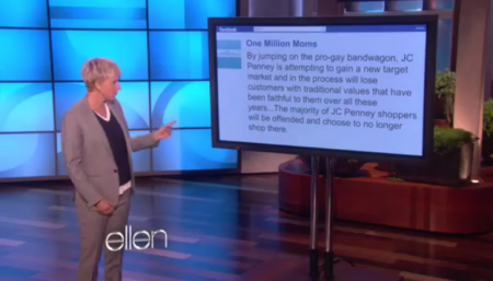 Ellen DeGeneres Responds to JC Penney Protest, Lists Her ...
