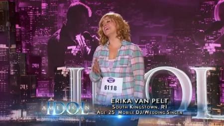 ERIKA VAN PELT: Mobile DJ, Wedding Singer, American Idol Hopeful ...