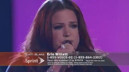 Erin Willett - "Without You" (The Voice)