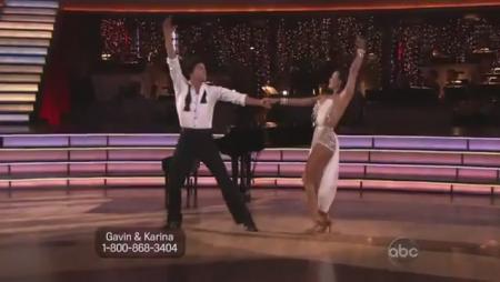 Gavin DeGraw & Karina Smirnoff - DWTS Week 3