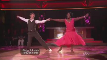 Gladys Knight & Tristan MacManus - DWTS Week 3