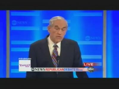 GOP Debate - Ron Paul vs. Newt Gingrich