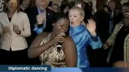 Hillary Clinton Dancing