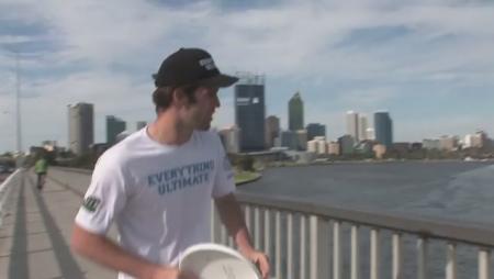 Insane Speedboat Frisbee Catch