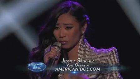 Jessica Sanchez - Stuttering (American Idol Top 7)