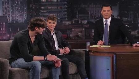 Justin Bieber and Ashton Kutcher on Jimmy Kimmel Live (Part 3)