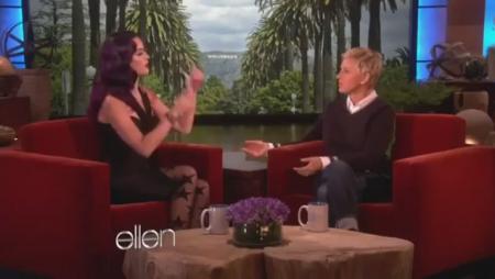 Katy Perry on Ellen