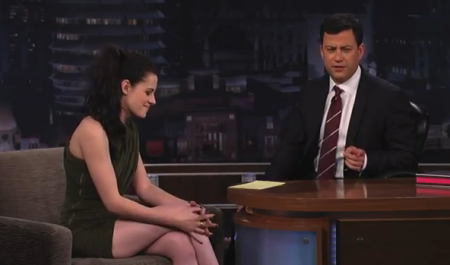 Kristen Stewart on Jimmy Kimmel Live: Part One