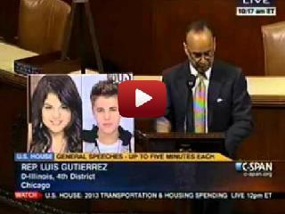 Luis V. Gutierrez Speech: Pick the Immigrant!