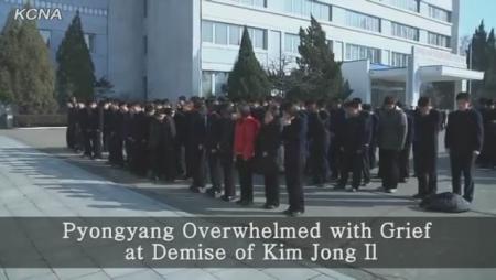 North Koreans Mourning Kim Jong Il