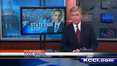 President Obama at Iowa State Fair