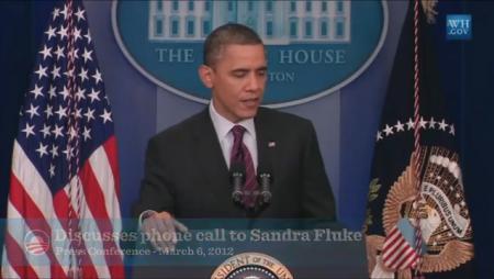 President Obama on Sandra Fluke, Rush Limbaugh