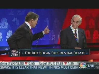 Rick Perry Stumbles in Debate