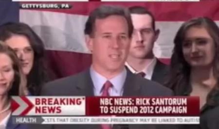 Rick Santorum Drops Out of GOP Race