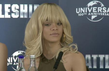 Rihanna Smacks Down Reporter