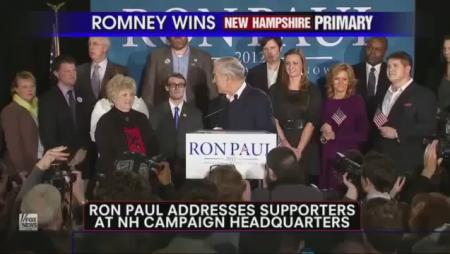 Ron Paul Speech After New Hampshire Primary