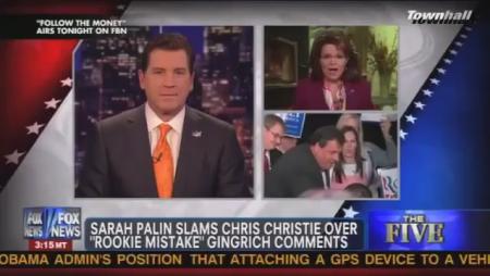 Sarah Palin on Chris Christie
