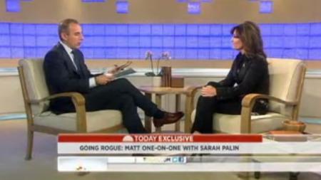 Sarah Palin on Today Show