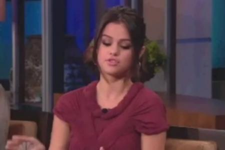 Selena Gomez on The Tonight Show
