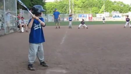 Six-Year-Old Unassisted Triple Play