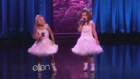 Sophia Grace & Rosie - Starships (Live on Ellen)