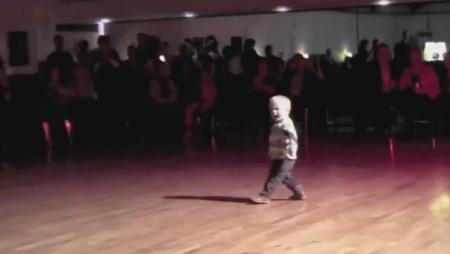 Two-Year-Old Dances the Jive