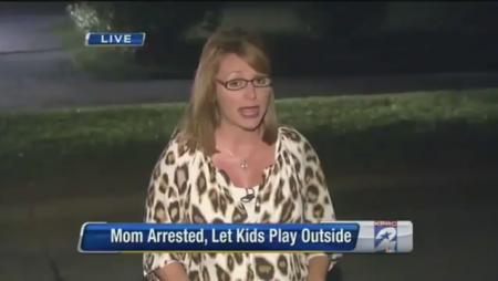 Woman Arrested For Letting Her Children Play Outside